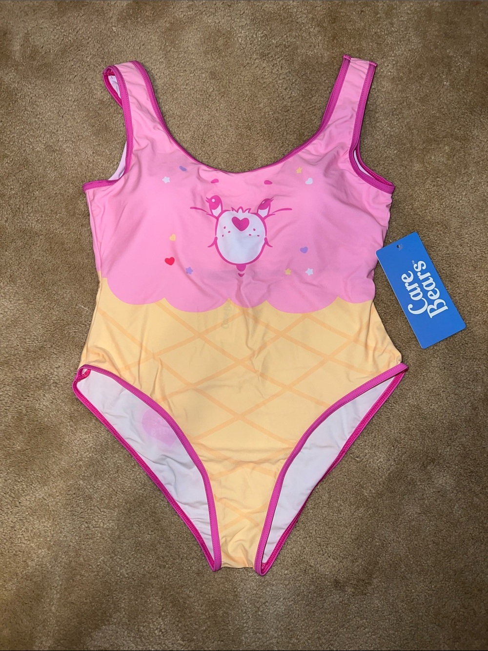 NWT!! CARE BEARS SWIMSUIT